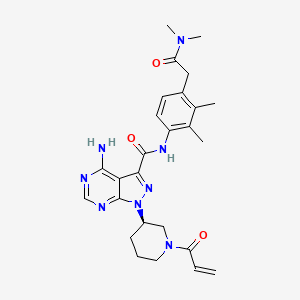 molecular formula C26H32N8O3 B611157 TAS0728 CAS No. 2088323-16-2