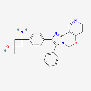 molecular formula C26H24N4O2 B611162 Tas-117 CAS No. 1402602-94-1