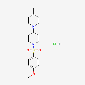 molecular formula C18H29ClN2O3S B611167 TASIN-1 Hydrochloride CAS No. 1678515-13-3