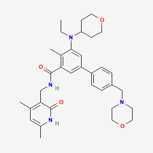molecular formula C34H44N4O4 B611178 Tazemetostat CAS No. 1403254-99-8