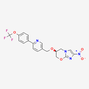 molecular formula C19H15F3N4O5 B611181 Tba-354 CAS No. 1257426-19-9
