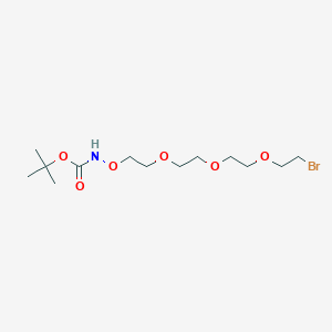 molecular formula C13H26BrNO6 B611192 Boc-Aminooxy-PEG3-bromide CAS No. 918132-15-7