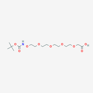 molecular formula C15H29NO9 B611198 Boc-Aminooxy-PEG4-CH2CO2H 