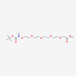 molecular formula C15H29NO9 B611198 t-Boc-Aminooxy-PEG4-CH2CO2H CAS No. 2028281-90-3