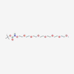 molecular formula C20H41NO10 B611203 t-Boc-Aminooxy-PEG7-methane CAS No. 2055041-27-3