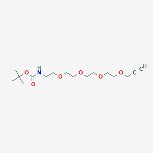 molecular formula C16H29NO6 B611215 Boc-N-Amido-PEG4-propargyl CAS No. 1219810-90-8