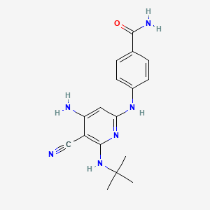 molecular formula C17H20N6O B611252 TC-Mps1-12 