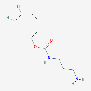 molecular formula C12H22N2O2 B611253 TCO-amine CAS No. 1609736-43-7