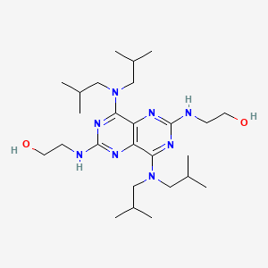 molecular formula C26H48N8O2 B611265 hENT4-IN-1 CAS No. 949467-71-4