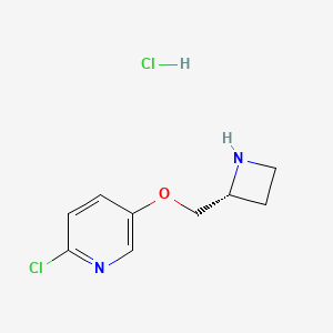 molecular formula C9H12Cl2N2O B611271 Tebanicline hydrochloride CAS No. 203564-54-9