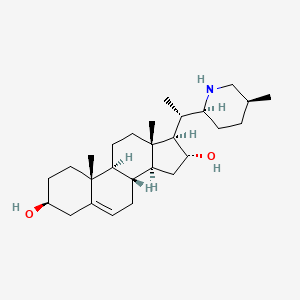 molecular formula C27H45NO2 B611278 Teinemine CAS No. 65027-01-2