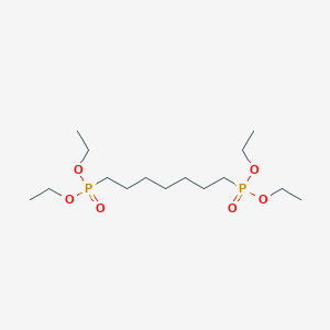 molecular formula C15H34O6P2 B611300 Tetraethyl heptane-1,7-diylbis(phosphonate) 
