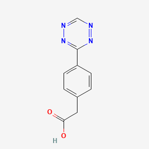 molecular formula C10H8N4O2 B611307 Tetrazine-Acid CAS No. 1380500-92-4