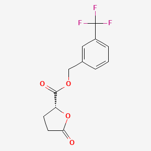 molecular formula C13H11F3O4 B611313 Tfmb-(R)-2-HG 
