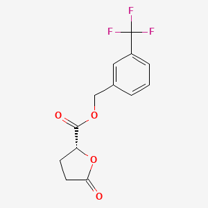 molecular formula C13H11F3O4 B611313 Tfmb-(R)-2-HG CAS No. 1445700-01-5
