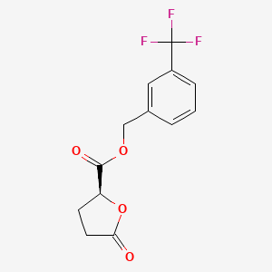 molecular formula C13H11F3O4 B611314 Tfmb-(S)-2-HG 