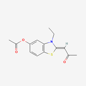 molecular formula C14H15NO3S B611316 ProINDY CAS No. 719277-30-2