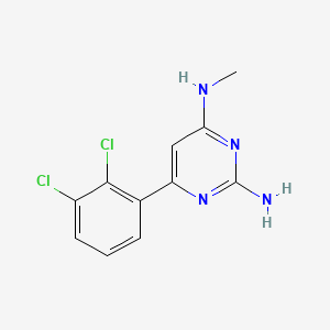 molecular formula C11H10Cl2N4 B611327 TH287 CAS No. 1609960-30-6