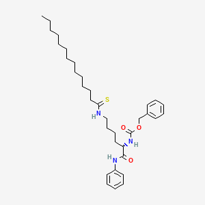 molecular formula C34H51N3O3S B611349 Thiomyristoyl 