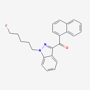 molecular formula C23H21FN2O B611351 THJ2201 CAS No. 1801552-01-1