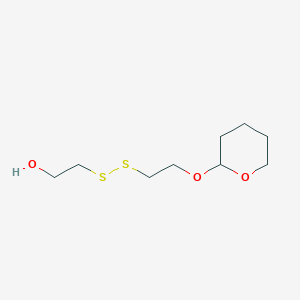 molecular formula C9H18O3S2 B611361 THP-SS-alcohol CAS No. 877864-04-5