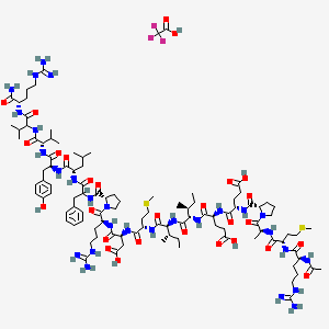 molecular formula C105H167F3N28O28S2 B611364 Unii-pyz33ylr8A CAS No. 1383452-03-6