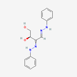 molecular formula C16H18N4O2 B611365 Threose phenylosazone, L- CAS No. 1194754-30-7