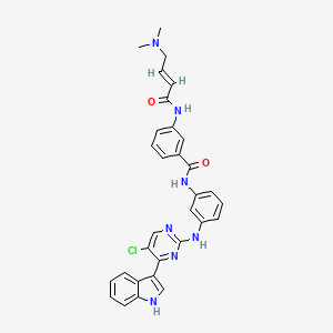 molecular formula C31H28ClN7O2 B611367 THZ2 CAS No. 1604810-84-5