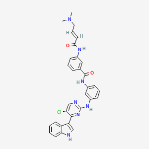 molecular formula C31H28ClN7O2 B611367 Thz2 CAS No. 1604810-84-5