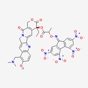 molecular formula C39H30N8O15 B611392 TLC388 CAS No. 1432468-79-5
