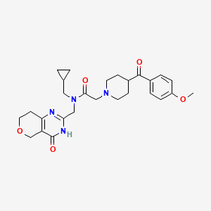 molecular formula C27H34N4O5 B611412 NVP-TNKS656 CAS No. 1419949-20-4