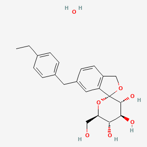 molecular formula C22H28O7 B611415 Tofogliflozin hydrate CAS No. 1201913-82-7