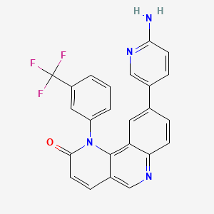 molecular formula C24H15F3N4O B611424 Torin 2 CAS No. 1223001-51-1