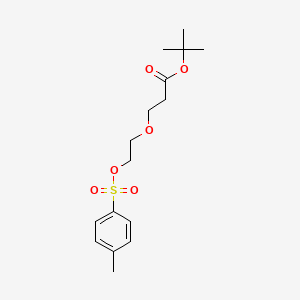 molecular formula C16H24O6S B611427 Tos-PEG2-Boc 