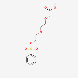 molecular formula C13H18O7S B611428 Tos-PEG3-CH2CO2H CAS No. 1807537-35-4