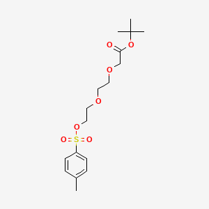molecular formula C17H26O7S B611429 Tos-PEG3-CH2CO2tBu CAS No. 882518-89-0