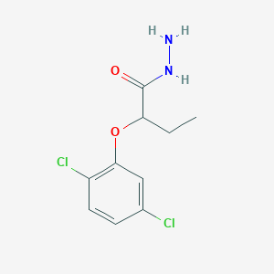 molecular formula C10H12Cl2N2O2 B6114366 2-(2,5-Dichlorophenoxy)butanehydrazide 