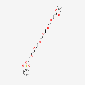 molecular formula C26H44O11S B611440 Tos-PEG6-C2-Boc 