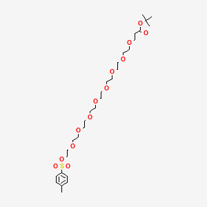molecular formula C30H52O13S B611441 Tos-PEG9-Boc 