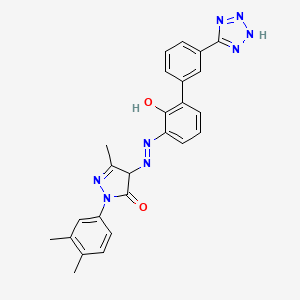 molecular formula C25H22N8O2 B611442 Totrombopag CAS No. 376592-42-6