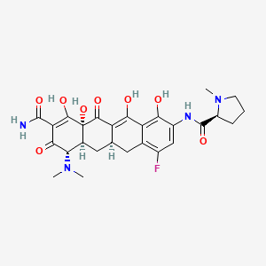 molecular formula C27H31FN4O8 B611448 TP-271 CAS No. 1207284-17-0