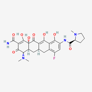 molecular formula C27H31FN4O8 B611448 Unii-Y6ium7395Q CAS No. 1207284-17-0
