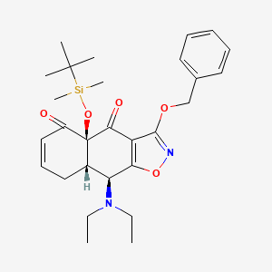molecular formula C28H38N2O5Si B611449 TP-2857 CAS No. 1575491-01-8