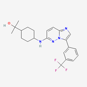 molecular formula C22H25F3N4O B611452 TP-3654 CAS No. 1361951-15-6