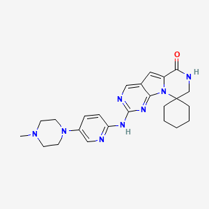 molecular formula C24H30N8O B611476 Trilaciclib CAS No. 1374743-00-6