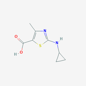 2-(Cyclopropylamino)-4-methyl-1,3-thiazole-5-carboxylic acid