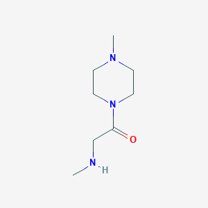 2-(Methylamino)-1-(4-methylpiperazin-1-yl)ethanone
