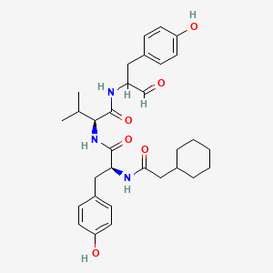 molecular formula C31H41N3O6 B611522 Tyropeptin A-4 CAS No. 688737-89-5