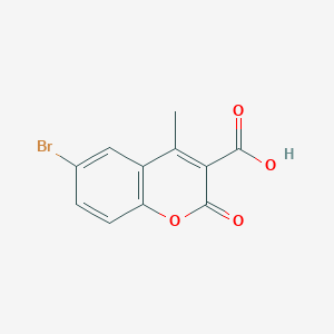 6-bromo-4-methyl-2-oxo-2H-chromene-3-carboxylic acid
