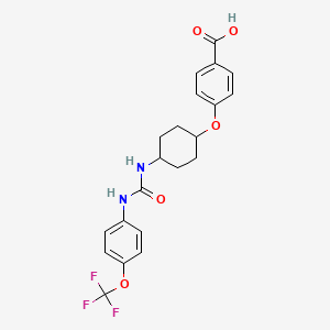 molecular formula C21H21F3N2O5 B611539 t-TUCB CAS No. 948304-40-3